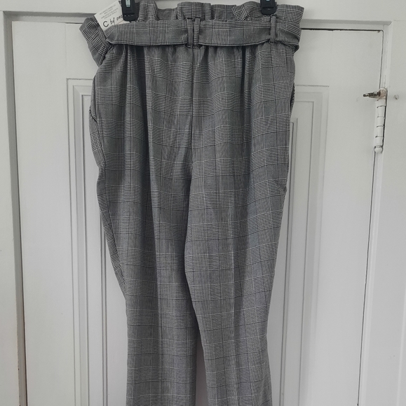 C by one high waisted tapered leg ankle length  size Large - Picture 6 of 13